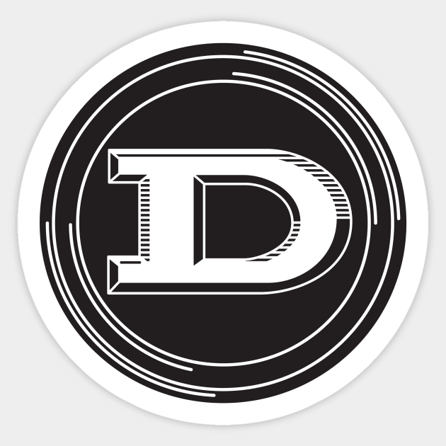 Classic Datsun emblem Sticker by robinlund